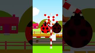 いろんな形と音の踏切大集合 #Shorts