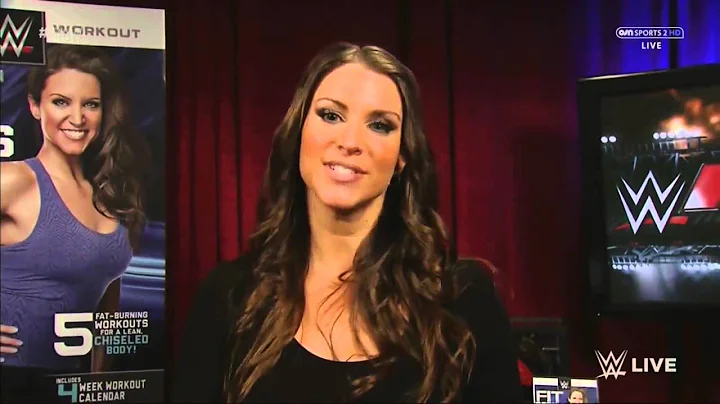 Stephanie Puts Ryback, Dolph Ziggler, & Erick Rowa...