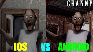Granny Gameplay Comparison Ios Vs Android ft.iphone 12 screenshot 3
