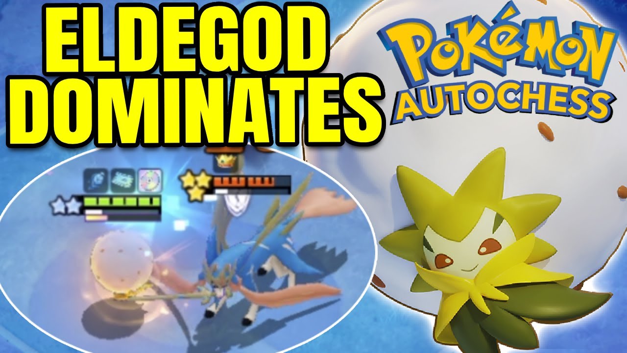 ELDEGOSS is a GOD in the Official Pokemon Auto Chess
