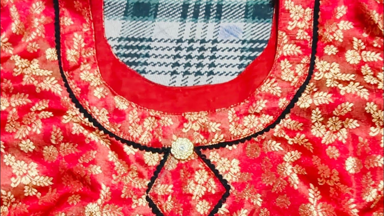 Sarita Suit Designer is live डिजाइनर गला कटिंग करनासीखे