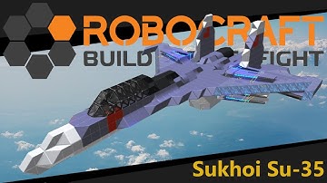 Robocraft - Sukhoi Su-35 TDM (AI)