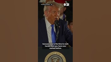 President Trump delivers commencement speech at the University of Alabama