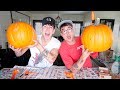 CARVING PUMPKINS for HALLOWEEN with KIAN LAWLEY