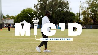 Mic'd Up - Head Coach DeShaun Foster