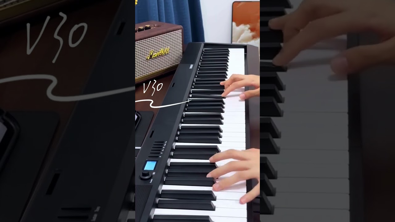 Terence Foldable Piano Tone Comparison | X88A, V30, X88B, X88E, V50 | Piano Sound Differences