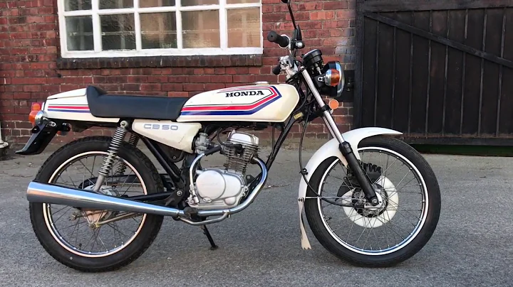 Lot 9. 1978 JDM Honda CB50 Rare Café Racer