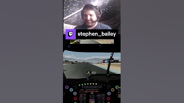 iRacing AI reacts to getting wrecked #iracing #simracing #imsa