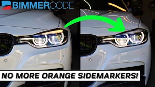 Coding Out Orange Sidemarkers On My BMW F30 Using BimmerCode!