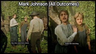 The Saddest Bounty Hunting Mission In RDR2 (Mark Johnson All Outcomes)  Red Dead Redemption 2