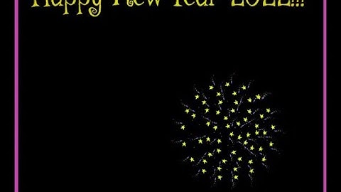 Kids Scratch Tutorial 4-Justin-Happy New Year with Fireworks(Arithmetic Sequence in Math)[TT4kids]