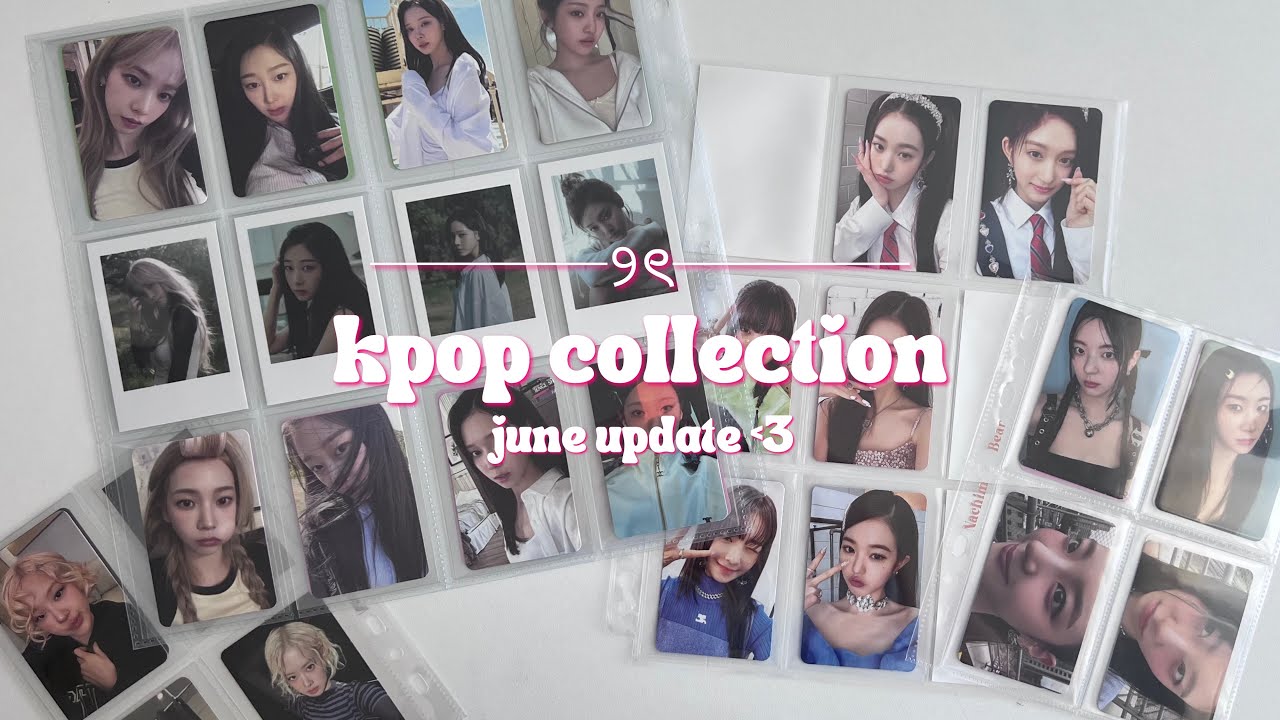 my entire kpop photocard collection (june update) ⋆｡°✩ blackpink