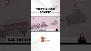 İstanbul Trafiği Mi Erzurum Kışı Mı? Ğışı