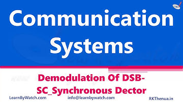 Demodulation of SSB Synchronous Detector | Hindi/ Urdu | Communication System by Raj Kumar Thenua