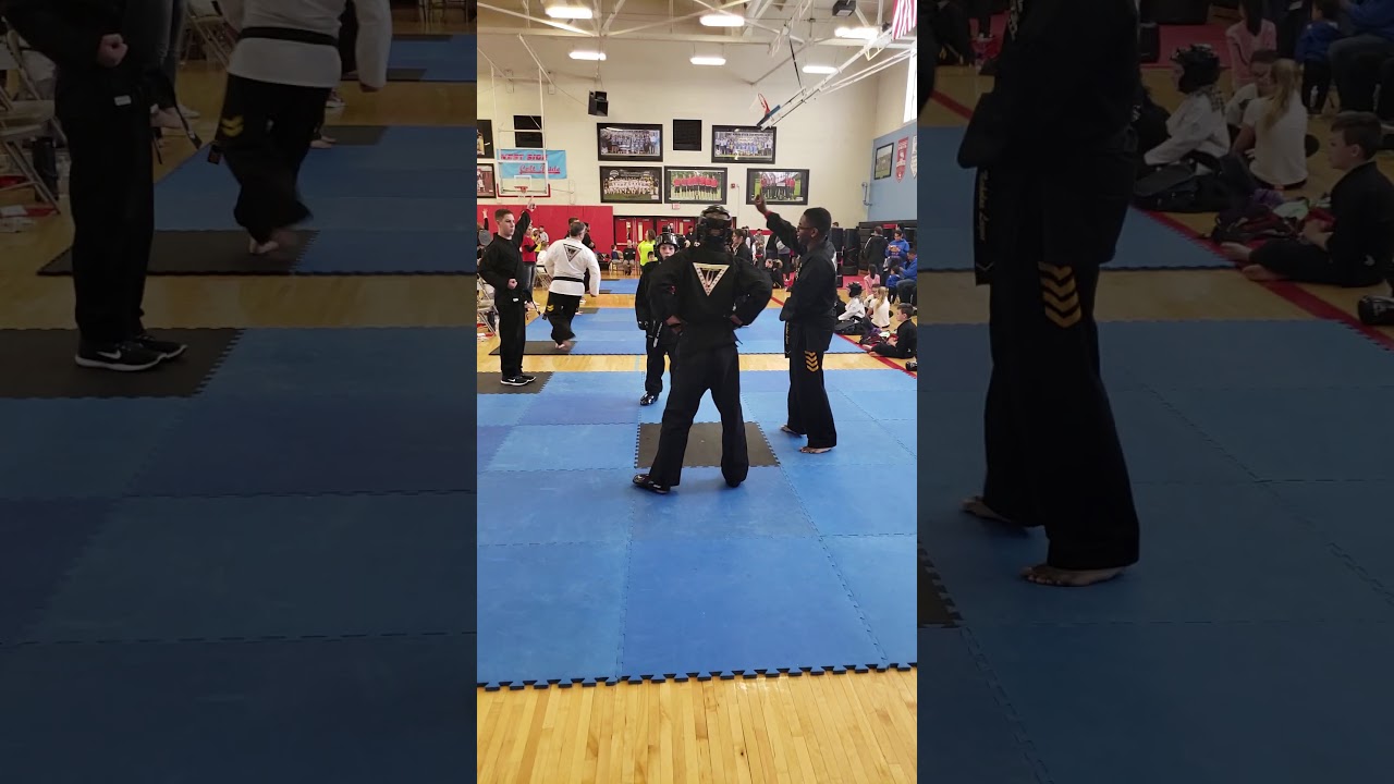 My son Austin tyree taekwondo tournament march 2019(4)