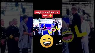 meghan markle ridiculed on stage ??? princeharry meghanmarkle shorts