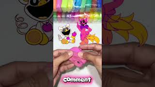 Guess Pink Magic🪄#poppyplaytime #claymixing #colors #satisfying #diy #art #asmr #catnap #slime #toy