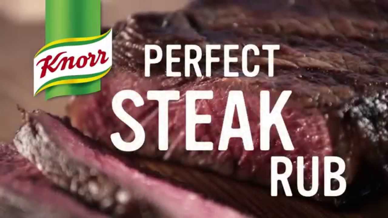Knorr® What's for Dinner? Perfect Steak Rub YouTube