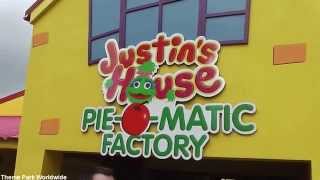 Justins House Pieomatic Factory  Cbeebies Land Alton Towers