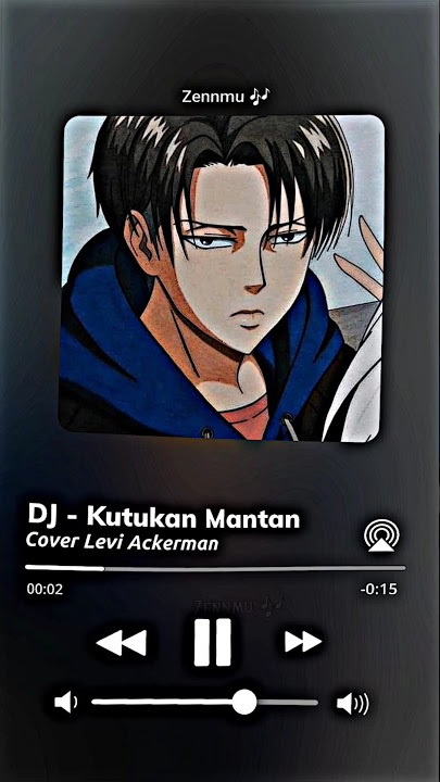 DJ - Kutukan Mantan Versi Levi Ackerman #attackontitan #levi  #jedagjedug #原神 #minecraftshorts