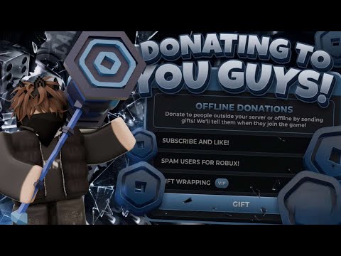 🔴LIVE!!💸DONATING Viewers in Pls Donate!💸 TTS ENABLED!