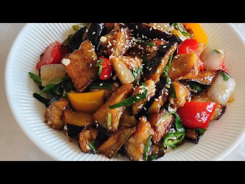 ЭТО ОЧЕНЬ ВКУСНО , ЛЕГКО И НЕОБЫЧНО🍆 БАКЛАЖАНЫ ПО КИТАЙСКИ ✔
