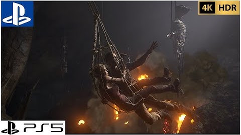 Uncharted 4 PS5 4K60FPS HDR gameplay walkthrough | Chapter 19: Avery’s Descent death trap#uncharted4