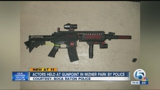 Men carrying "weapons" and bullet-proof vests held at gunpoint by Boca police screenshot 5