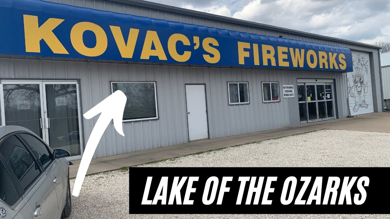 Kovac's Fireworks (Lake of the Ozarks) YouTube