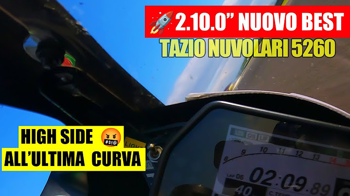 2.10.0” nuovo best TAZIO NUVOLARI 5260 con un finale inaspettato⏱️