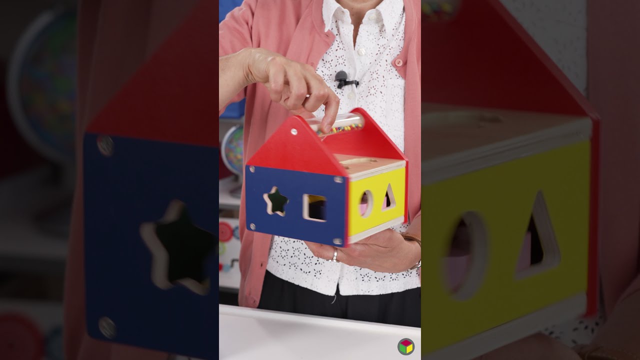 Oxybul] Mason Boîte à Formes Et Encastrement En Bos - YouTube