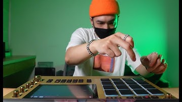 Finger Drumming｜Akai MPC Live II｜Future Bass EDM Dubstep Beat 手指鼓 MPC Live 2 Gold Edition｜人四 JENSZU