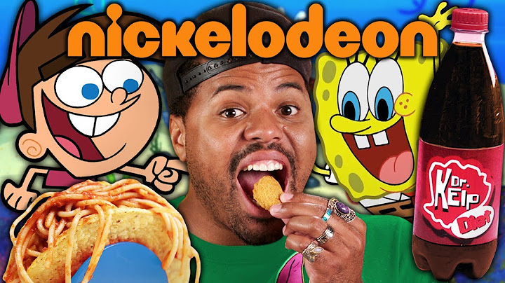 ¡Adivina El Programa De Nickelodeon A Partir De La Comida! | Gente Contra Alimento