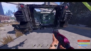 How to Lure and Destroy the Bradley Tank (Rust)