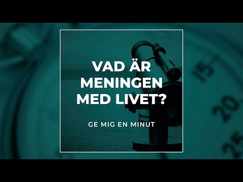 Video: Vad är meningen med livets frö?