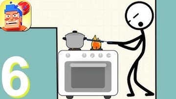 Bad Luck Stickman- Addictive draw line casual game Walkthrough Part 6 - Android Gameplay HD