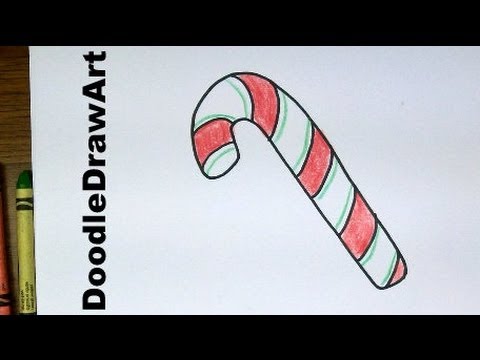 Candy Cane With Christmas Decoration Sketch Icon Stock Illustration -  Download Image Now - Candy, Christmas, Christmas Decoration - iStock