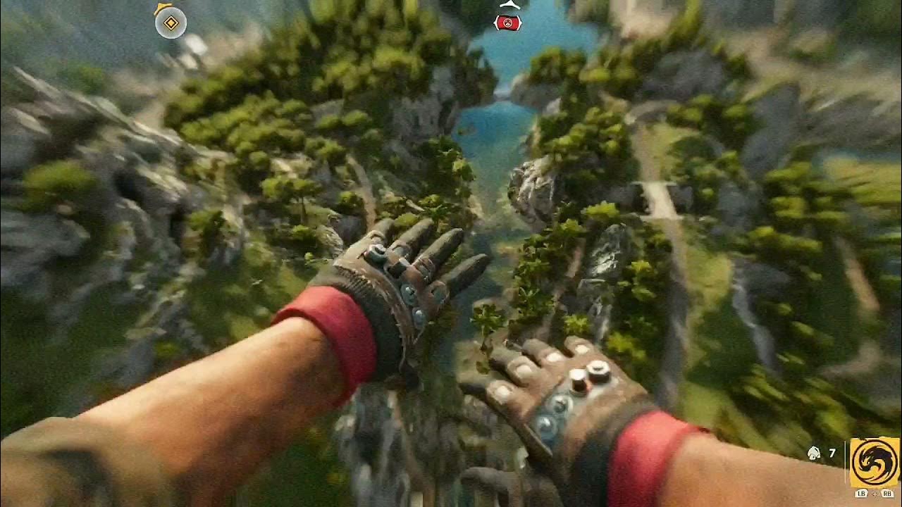 gameplays FAR CRY 6 VOANDO DE WINGSUIT E PASSANDO APUROS YouTube