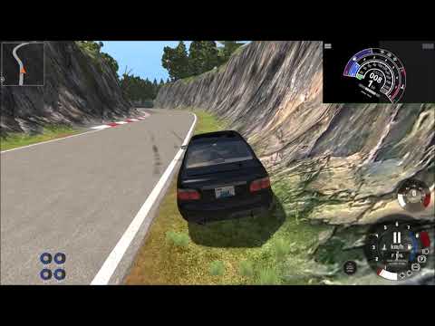 BeamNG drive 簡易ステアリング コントローラー アプリを使った Iphone Controle