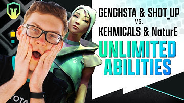 2v2 Valorant Unlimited Abilities ⚔️ GENGHSTA & ShoT_UP vs. KEHMICALS & NaturE