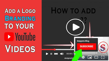 how to make a watermark for YouTube videos | Create YouTube Branding Watermark for Your Channel