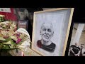 Hommage des joueurs à Eric Roy