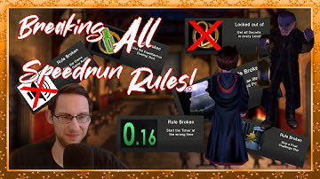 Speedrunning Harry Potter 2 (PC) BUT We are breaking EVERY Rule from ALL Categories!