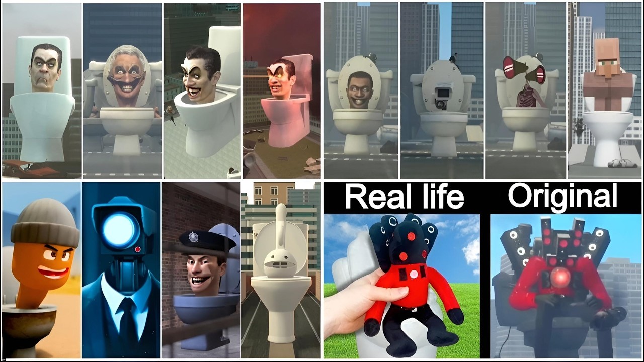 Skibidi toilet mega battle