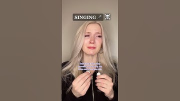 PART2 #pov You live in a world where singing is used to k!||...