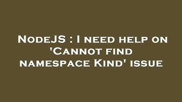 NodeJS : I need help on 