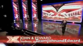 John & Edward from The X-Factor - FIRST AUDITION