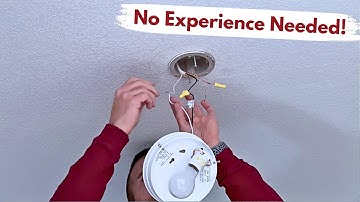 Easily Replace an Old Ceiling Light Fixture with Updated LEDs | Builds by Maz