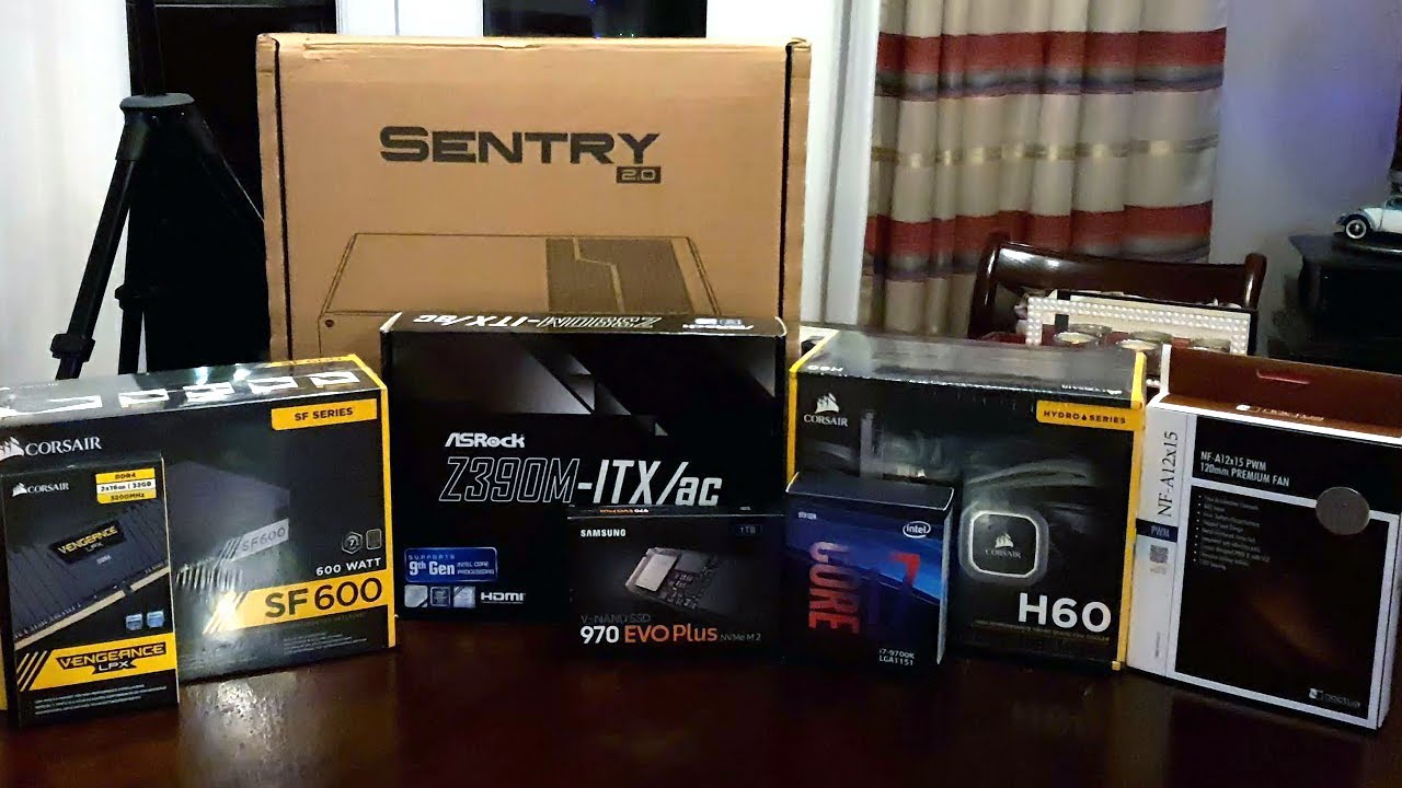 Dr Zaber Sentry 2.0 Small Form Factor Build - Water Cooled CPU and GTX 1080 Mini