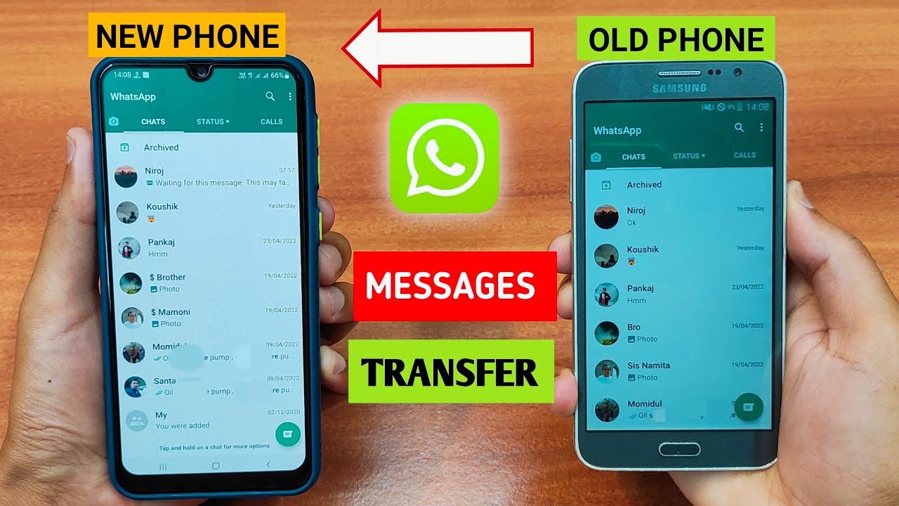 How to transfer WhatsApp chats old phone to new phone WhatsApp backup
